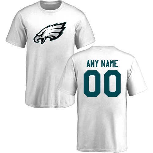 Youth Philadelphia Eagles Design-Your-Own Short Sleeve Custom NFL T-Shirt